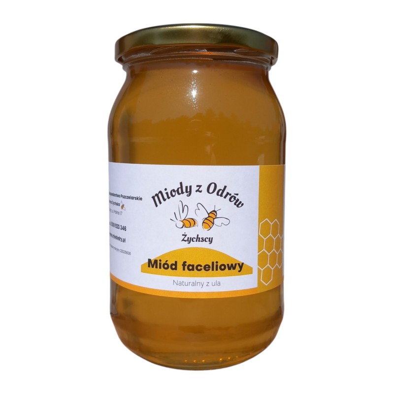 Miód faceliowy 1,2 kg