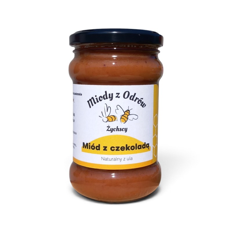 Miód z czekoladą 0,4 kg