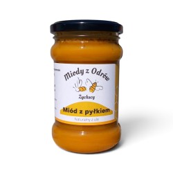 Miód z pyłkiem 0,4 kg