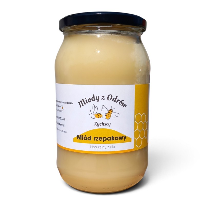 Miód rzepakowy 1,2 kg