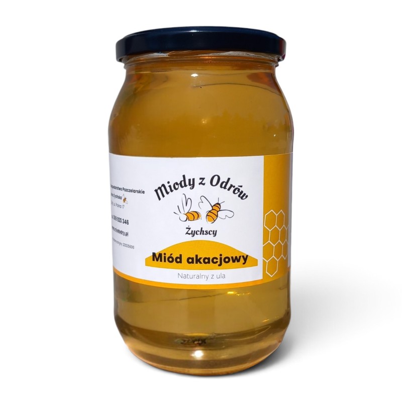 Miód akacjowy 1,2 kg